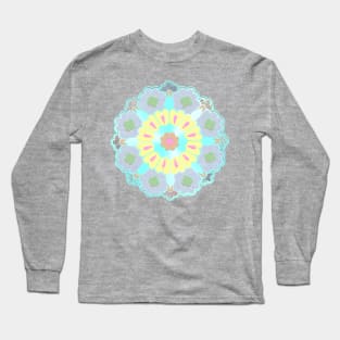 PERSIAN FLOWERS PATTERN V.8 Long Sleeve T-Shirt